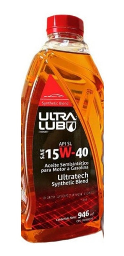 Aceite Ultra Lub Semisint. 15w40 Tienda Fisica Ud-4 Caricuao