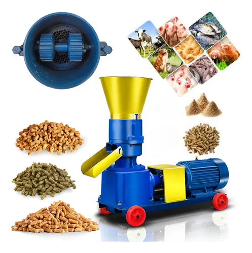 Peletizadora 100kg/h Motor 4kw Maquina Rações Peletizadas