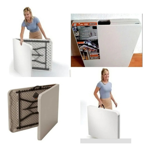 1 Mesa Plegable Lifetime 1.82 Cm Tipo Portafolio Life Time