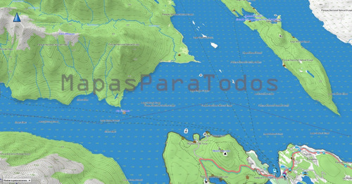 Mapa Argentina Callejero + Topográfico + 3d (por Servidor)