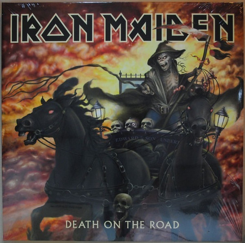 Vinilo Iron Maiden Death On The Road Nuevo Y Sellado