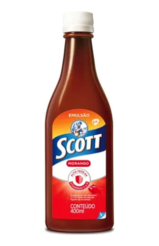 Aceite De Hígado De Bacalao Scott 400ml 