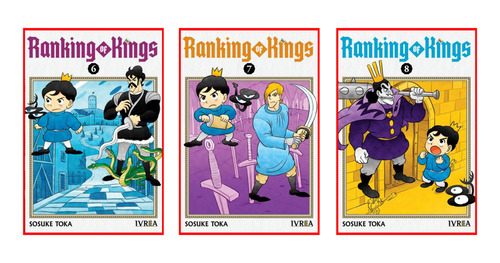 Combo Ranking Of Kings 6 A 8 - Manga - Ivrea
