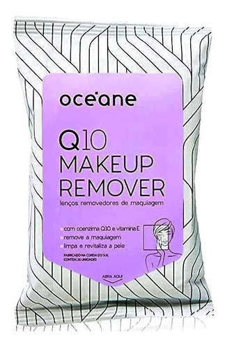 Oceane - Q10 Makeup Remover - Lenços Demaquilantes