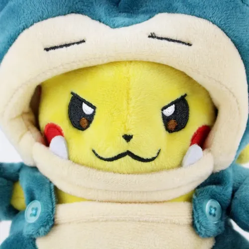 Pikachu snorlax plush sale