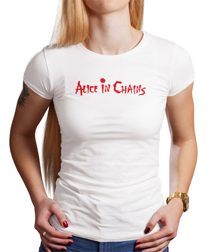 Polo Dama Alice In Chains (d0284 Boleto.store)