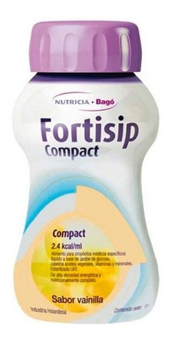 Fortisip Compact Vainilla Nutricion De 125ml 