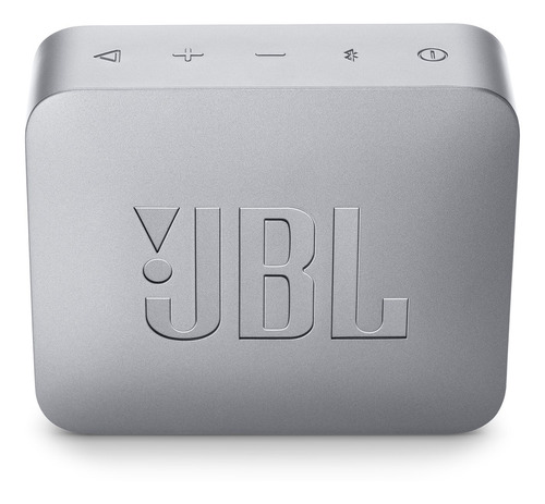 Imagen 4 de 4 de Parlante JBL Go 2 portátil con bluetooth waterproof ash gray