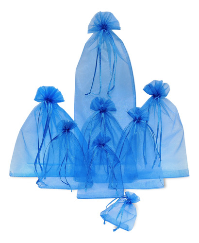 Kit Com 600 Saquinhos De Organza 15x25cm