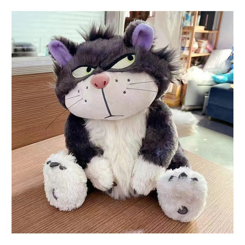 Figura De Felpa De Gato Cenicienta Lucifer De Disney30cm