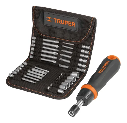 comprar Desarmador Tipo Matraca Con 18 Puntas Y 6 Dados Truper 18219 comprar Desarmador Tipo Matraca Con 18 Puntas Y 6 Dados Truper 18219