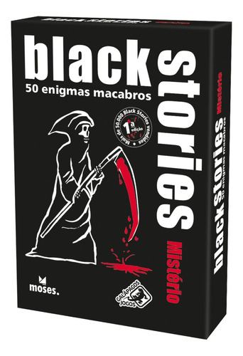 Black Stories - Mistério - 50 Enigmas Macabros - Galápagos