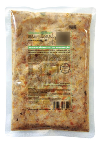 Kit 3 Unid Mistura Ração Cachorro Alimento Natural Completa