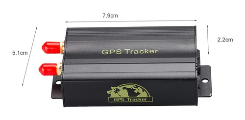 Rastreador E Bloquedor Veicular Com Controle Remoto Tk103b