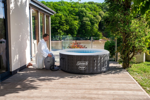Imagen 3 de 10 de Jacuzzi Inflable Havana Airjet 2-4 Persona Spa Hidromasaje