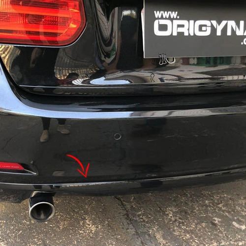 Frisos Traseiros Apliques Bmw 320 328 2014/2015 Preto