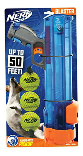 Nerf Dog Juego De Compacto De Pelota De Tenis Con 3