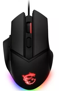 Mouse Gamer Msi Clutch Gm20 Elite Usb 6400 Dpi 6 Botones Rgb