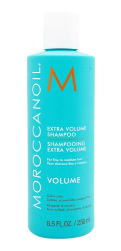 Moroccanoil Argan Shampoo Cabello Fino Extra Volumen X250