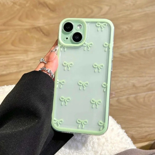 Hjq Funda Transparente Resistente Y Portátil For iPhone - Diseño De Cinta
