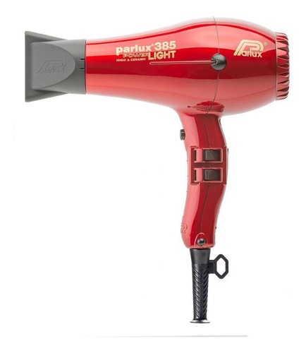 Secador De Cabelo Parlux 385 Powerlight Ion Vermelho 220v