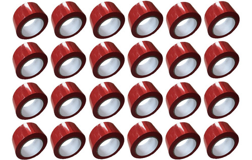 Imagen 1 de 5 de Cinta Roja Adhesiva X 24 Unidades