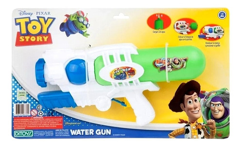 Pistola De Agua Toy Story Water Blaster Juguete Pixar Ditoys
