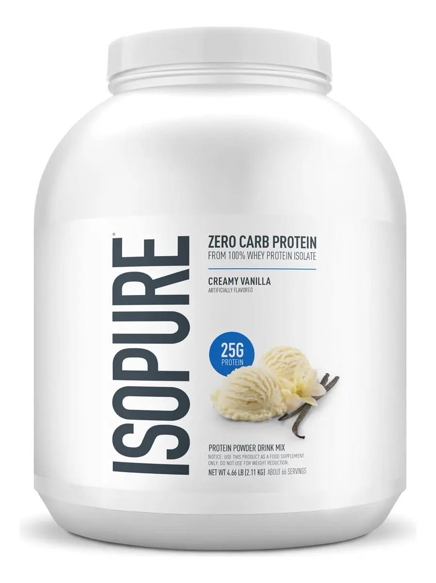 Proteína Isopure Zero Low Carb en polvo sabor Vainilla x 2.04kg