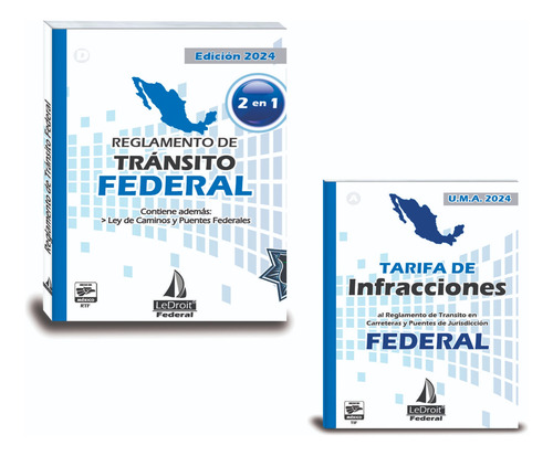 Reglamento, Ley De Tránsito+ Tarifa De Infracciones- Federal