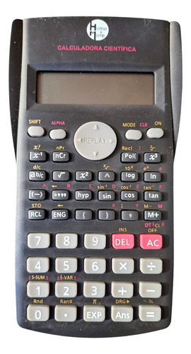 Calculadora Científica 240 Funções Display 2 Linhas Com Capa