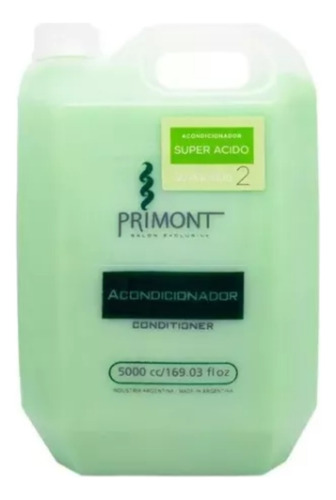 Primont Acondiocionador Súper Ácido X 5 L