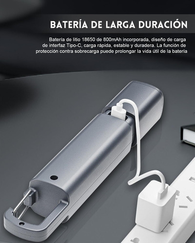 Recargable Exteriores Led Multifuncional Linterna Para