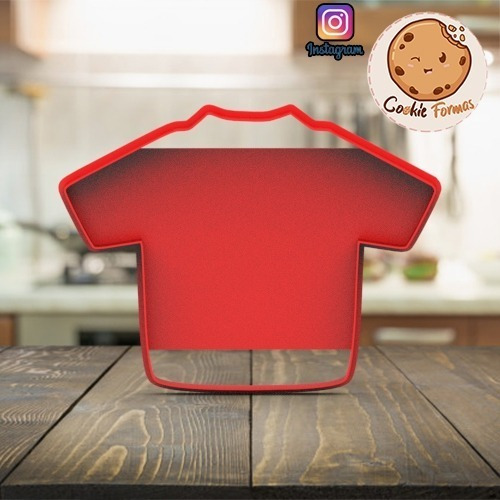 Cortador Galleta Playera Futbol Fondant Repostería