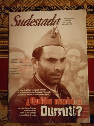 Revista Sudestada. Año 7. N° 66. Marzo 2008. 