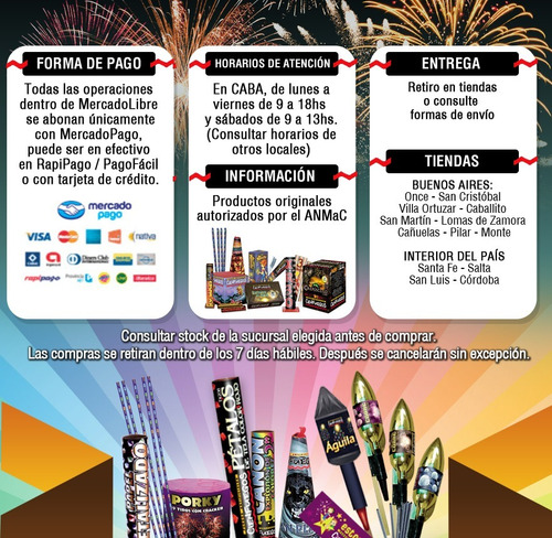 Fuegos Artificiales Torta Independencia - Cienfuegos