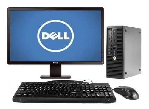 Cpu Hp Prodesk 400g3 Intel Core I3 4gb 500gb Monitor Dell