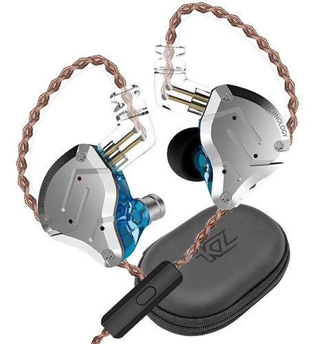 Imagen 1 de 10 de Audífonos Kz Zs10 Pro Profesionals 10 Units In Ear + Estuche