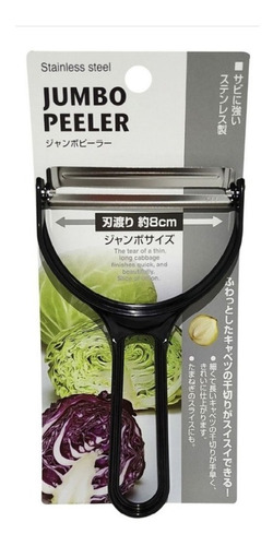 Fatiador Japonês Repolho Legumes Jumbo Peeler Preto