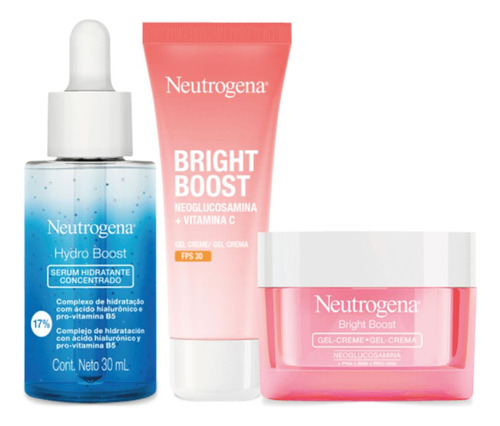 Neutrogena Kit Rutina Hidratación Anti Edad 3 Unid