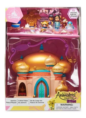 Set Juego Miniatura Palacio Jasmine Disney Animators Littles