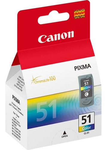 Cartucho Original Canon 51 Cl-51 Cl51 Mp150 Mp170 Mp450 