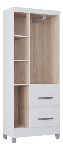 Guarda Roupa Capri Com 3 Portas E 2 Gavetas Poquema