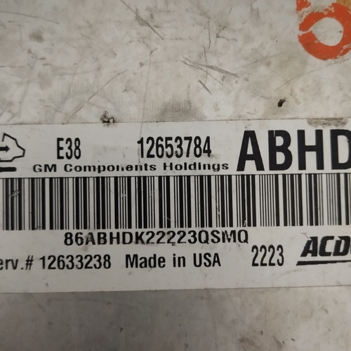 Computadora Chevrolet 3500 2007-2010 Ya Programada (Usado)