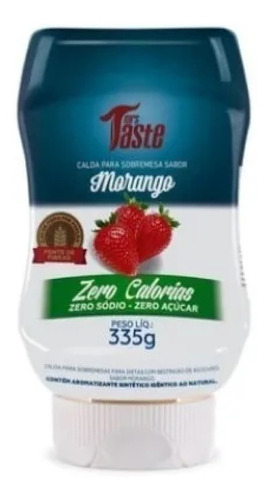 Salsa De Frutilla Mrs. Taste Zero Calorías Sin Tacc 335 g