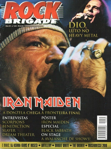 Rock Brigade 265 Iron Maiden Dio Slayer Guns N' Roses Dream