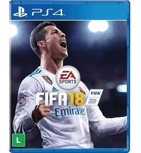 Jogo Ps4 Fifa 18 Edição Ronaldo Mídia Física Original