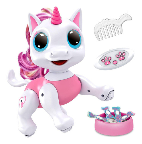 Muñeca Power Your Fun Robo Pets Unicornio Para Niñas