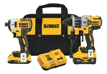 Comprar DEWALT XR POWER DETECT Kit combinado de herramientas sin escobillas de 2 herramientas 20 voltios Max con estuche suave (incluye 2 baterías y cargador) Dck299d1w1
