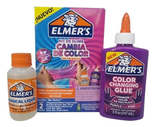 Kit De Slime Cambia De Color Mini Elmers