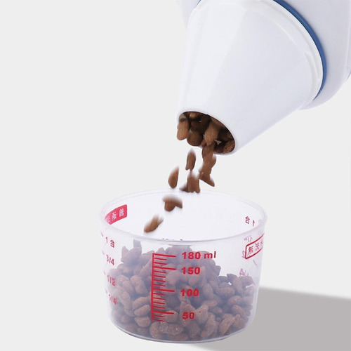 Recipiente De Almacenamiento De Comida Para Gatos Y Mascotas